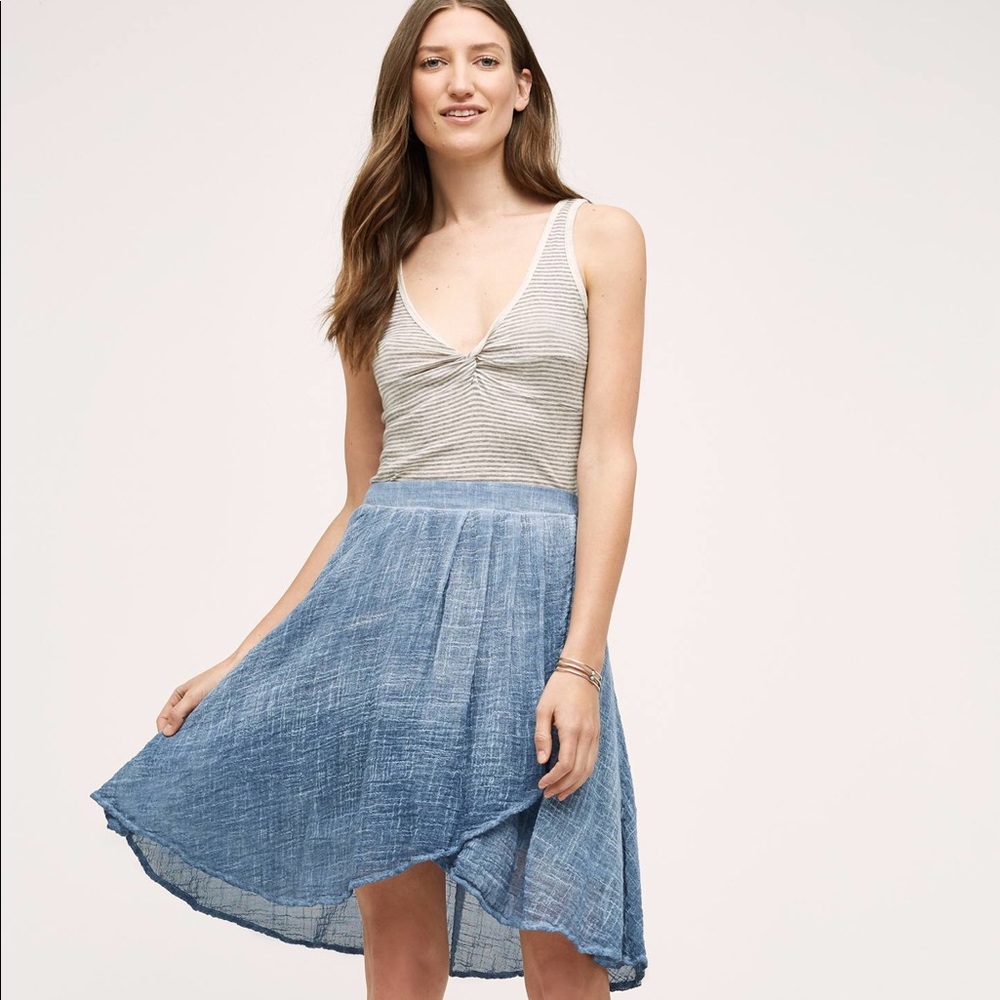 NWT Anthropologie Knee length skirt